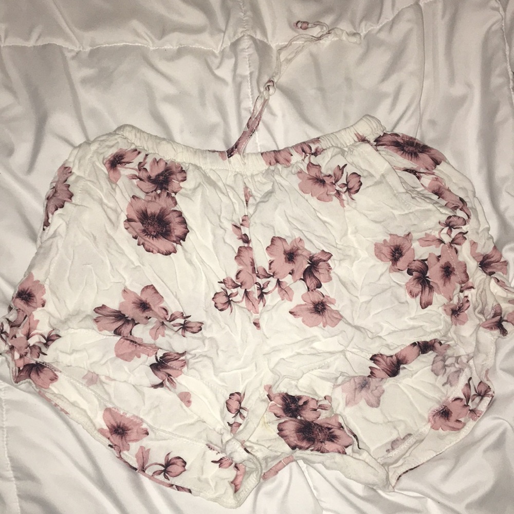 Floral brandy shorts